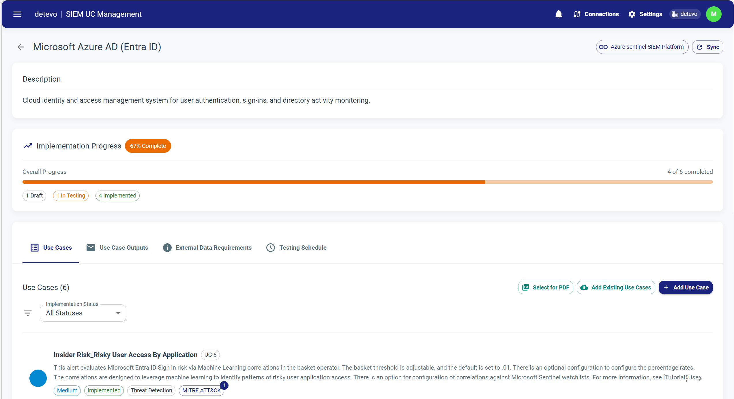 Use Cases Overview